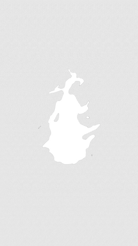 Hand drawn white cartoon fire flame animation on transparent background Vídeo Stock 330145672