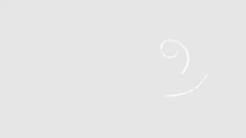 Hand Drawn White Chalk Fast Wind Gust Airflow Motion Graphic Video Overlay 動画素材 346532917