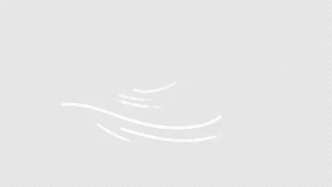 Hand Drawn White Chalk Fast Wind Gust Airflow Motion Graphic Video Overlay 動画素材 346532921