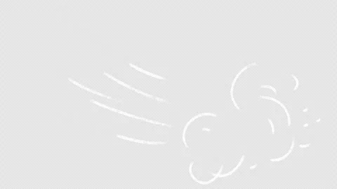 Hand Drawn White Chalk Fast Wind Gust Airflow Motion Graphic Video Overlay 스톡 동영상 346533117