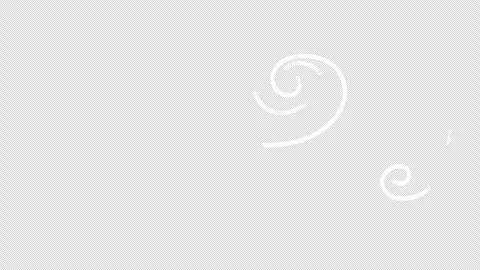 Hand Drawn White Chalk Fast Wind Gust Airflow Motion Graphic Video Overlay 스톡 동영상 346533246