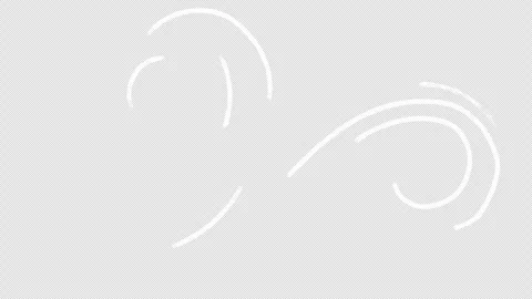 Hand Drawn White Chalk Fast Wind Gust Airflow Motion Graphic Video Overlay 스톡 동영상 346533281