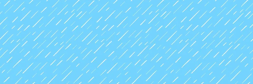 Hand-drawn white diagonal lines on blue background. Seamless texture with dashed Illustrazione stock