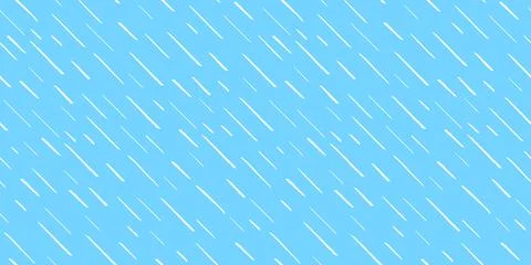 Hand-drawn white diagonal lines on blue background. Seamless texture with dashed Illustrazione stock