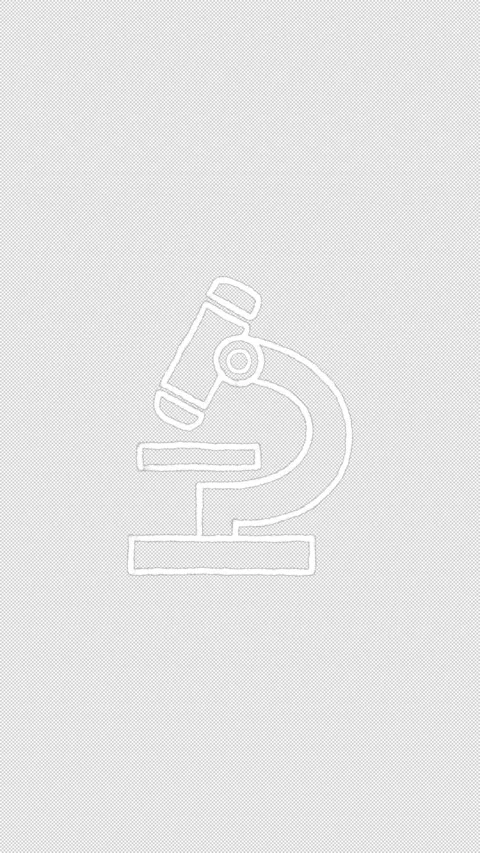Hand Drawn White Microscope Doodle Animation Seamless Loop on Transparent Stock Footage 342588361