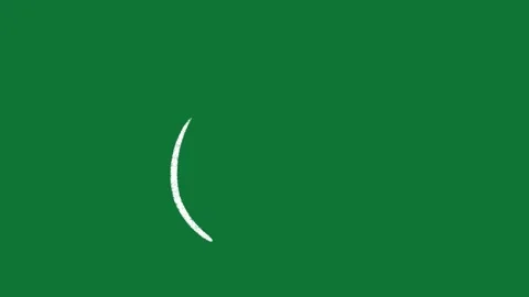Hand-Drawn White Return Arrow 2D Animation on Green Screen | Animated Undo Stock Footage 334608970