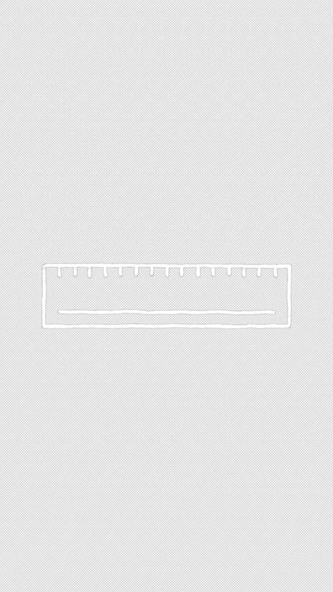 Hand Drawn White Ruler Doodle Animation Seamless Loop on Transparent Background Stock Footage 342588367