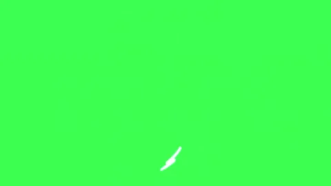 Hand Drawn White Scribble Animation Green Screen Sketchy Motion Doodle Effect Stock Footage 326442992