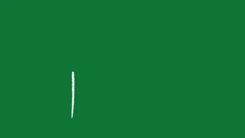 Hand-Drawn White Square Frame 2D Animation on Green Screen | Animated Box Border Stock Footage 334608972