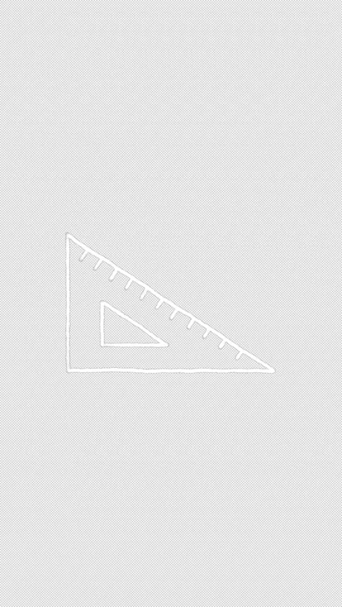 Hand Drawn White Triangle Ruler Doodle Animation Seamless Loop on Transparent 스톡 동영상 342588380