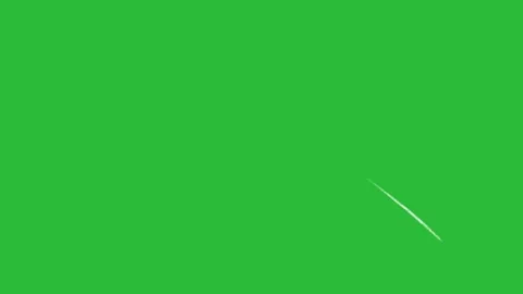 Hand Drawn Wind Blowing Effects Animation on Green Screen Background Stock Footage 339335391