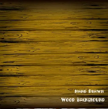 Hand Drawn Wood Texture Illustrazione stock