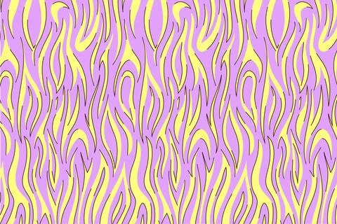 Hand drawn zebra print pattern background Stock Illustration