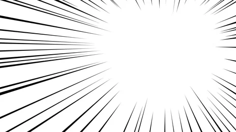 Hand drawn zoom effect, Action frame lines Stock Footage 308954855