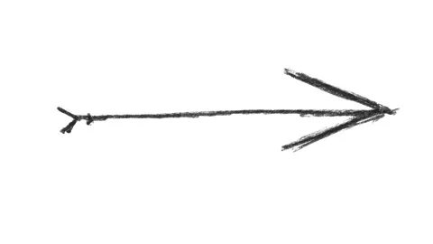 Hand-Drawn Arrow with a Black Pen Video stock 263884042