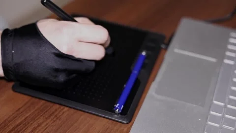 Hand draws Stock Footage 164865557