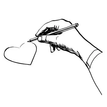 Hand draws. Vector illustration. Stock Illustration