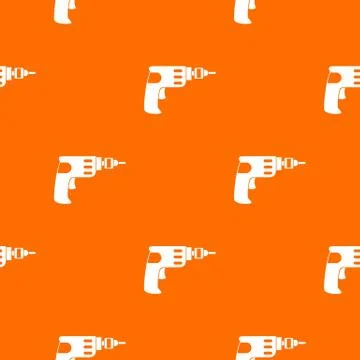 Hand drill pattern seamless 스톡 일러스트