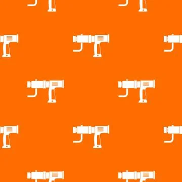 Hand drill pattern seamless Stock Illustration
