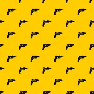 Hand drill pattern vector Stock Illustration
