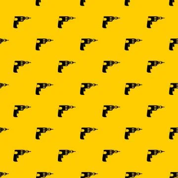 Hand drill pattern vector Stock Illustration