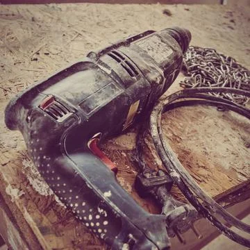 Hand drill screwdriver Stock Photos