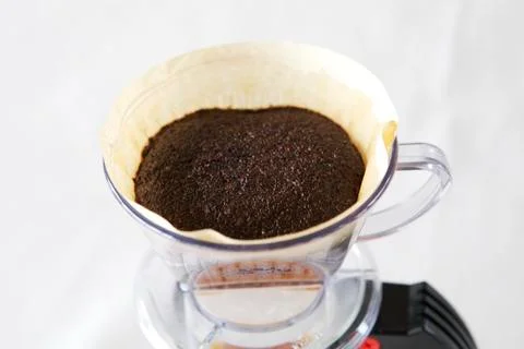 Hand Drip Coffee Stock Photos