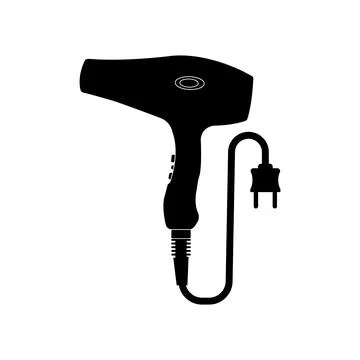 Hand dryer icon Stock Illustration