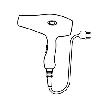Hand dryer icon Stock Illustration