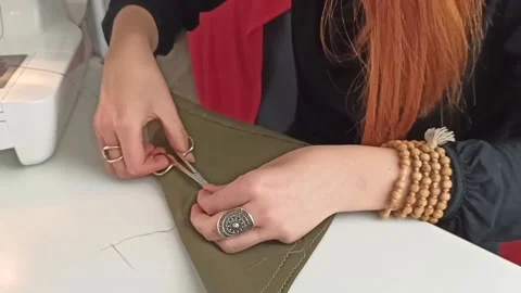 Hand Embroidery. Part 4 Stock-Footage 146301703