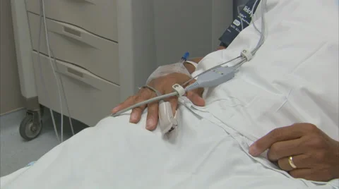 Hand emergency room Stock Footage 65450563