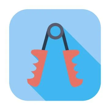 Hand expander icon. Stock Illustration