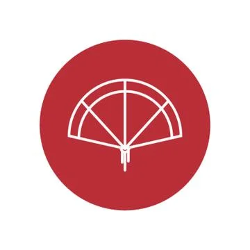 Hand Fan イラスト素材