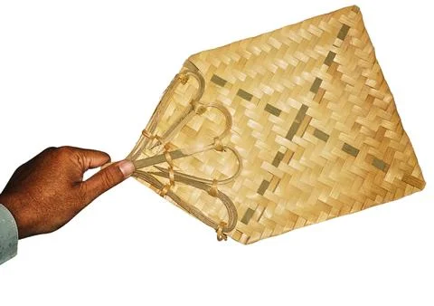 Hand fans Foto stock