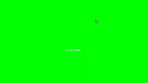 Hand finger gesture click tap guide on green screen Vídeo Stock 344371316