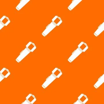 Hand flashlight pattern seamless イラスト素材
