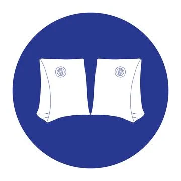 Hand float icon design Stock Illustration