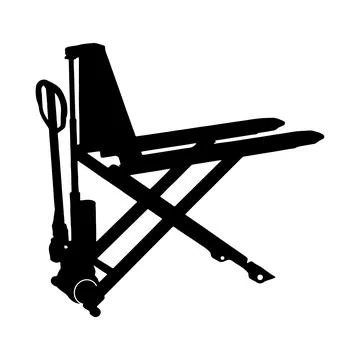 Hand forklift icon Stock Illustration