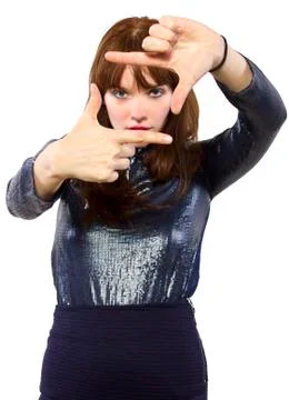 Hand Framing Stock Photos