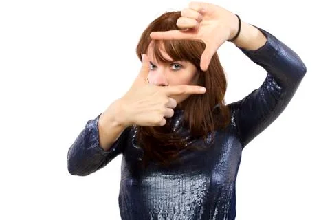 Hand Framing Stock Photos