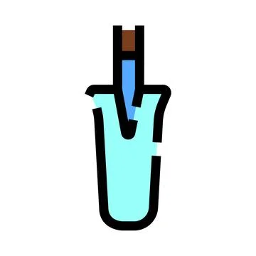 Hand garden trowel for digging and planting concept Stock Illustration