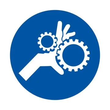 Hand with Gears Symbolizing Engineering and Mechanical Innovation Concept Stock Illustration