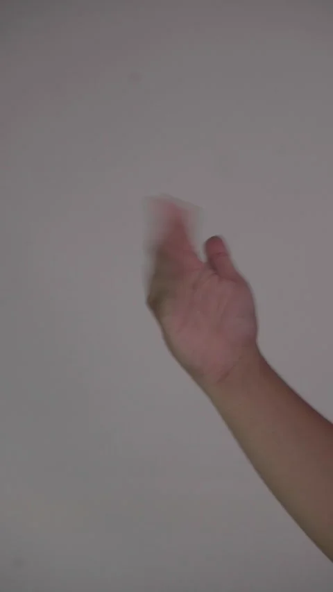 Hand gesture, calling someone Stock Footage 313250816