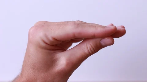 Hand gesture like crocodile 動画素材 90442679