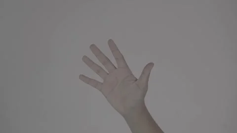 Hand Gesture, do counting Stock Footage 312853340