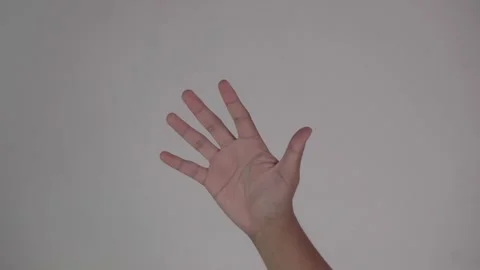 Hand Gesture, do counting 스톡 동영상 312853458