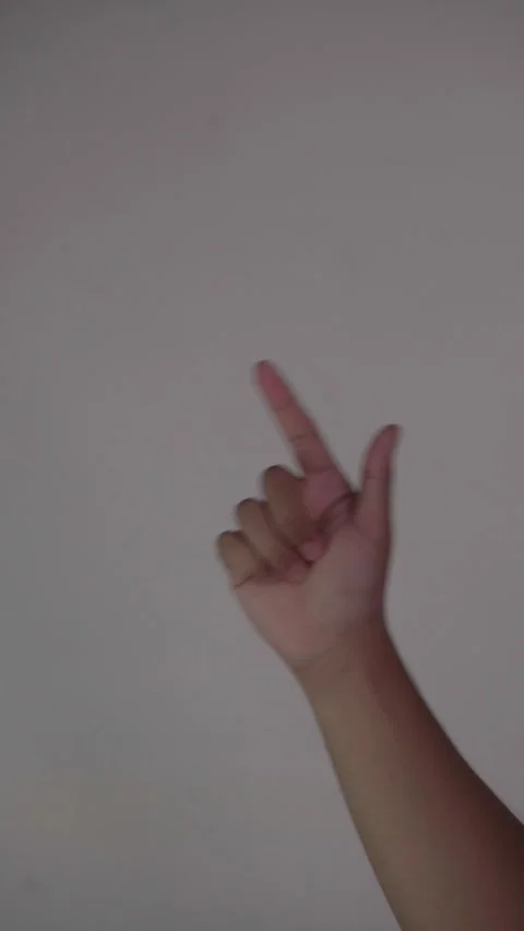Hand Gesture, do counting Stock Footage 313250622