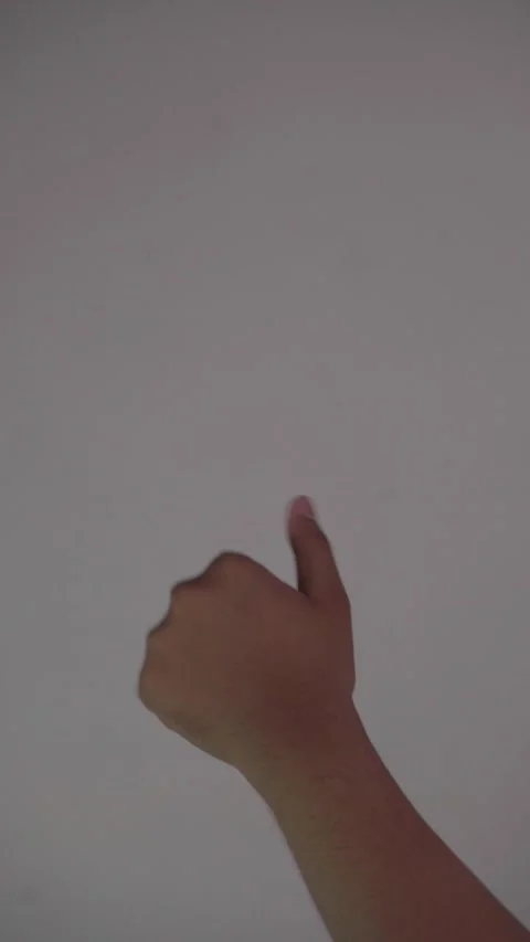 Hand Gesture, do counting Stock Footage 313250646