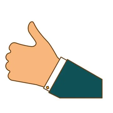 Hand gesture icon image Stock Illustration