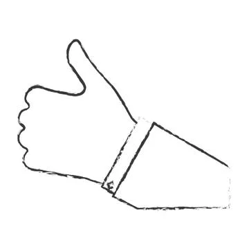 Hand gesture icon image Stock Illustration
